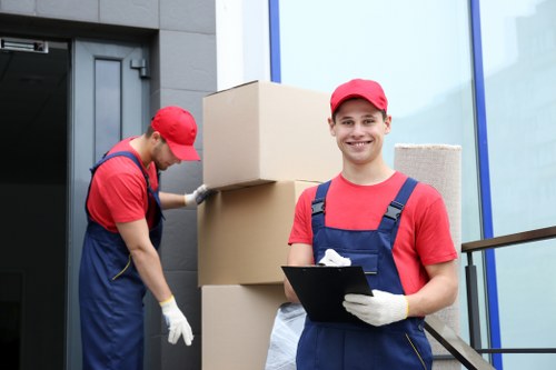 Professional furniture removals service in Strand with careful loading
