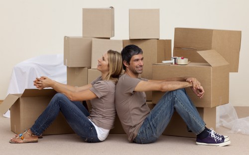 Removal van services supporting home and office moves in Strand