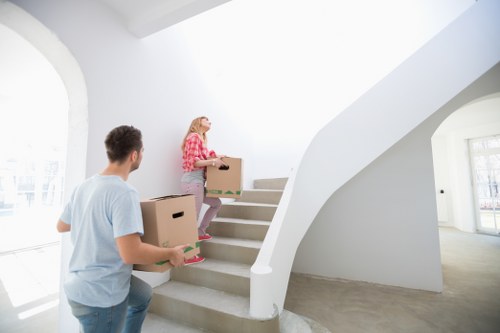 Man with a van in Strand assisting with furniture delivery