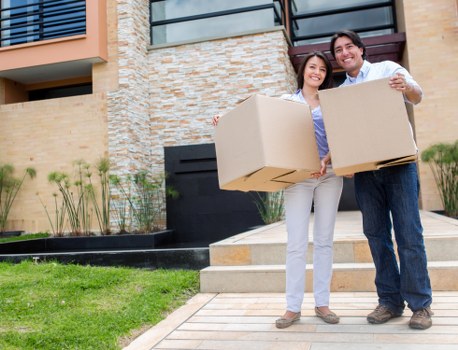 Local movers navigating a property move in Strand