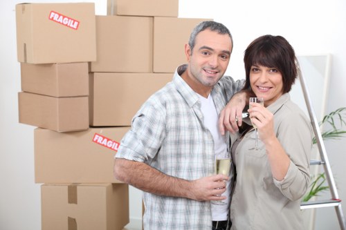 Office furniture relocation service in Strand with organized logistics